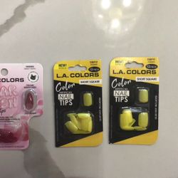 Artificial nail tips