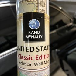 Rand McNally Political Classic Edition United States Wall Map
