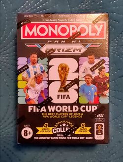 Monopoly Panini Prizm FIFA World Cup Game