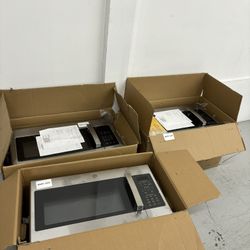 GE Microwaves Stainless Steel- Over The Range