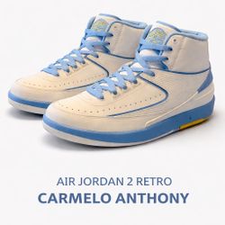 Size 9 - Air Jordan 2 Retro 2018 Melo DQ7691-419