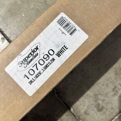 Brand new Superior Seamless White  140” x 50’ (3.56m x 15.25m)