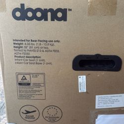 Doona + Car Seat And Stroller + Base 