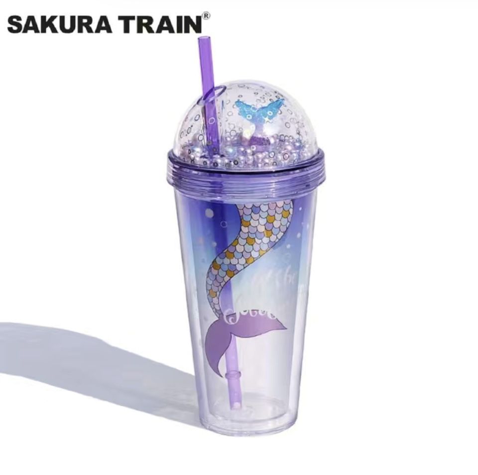Pearl Mermaid Cup Portable