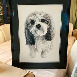 Charcoal portrait, artist, Carol