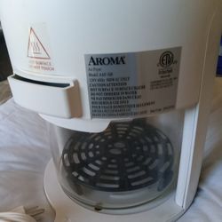 White Aroma  Air Fryer Model- AAF-360 130V 60HZ  900W AC Only 