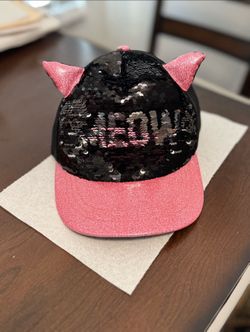 Skechers Cat Ear Sequin Hat