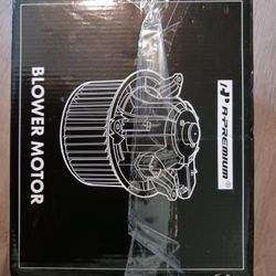 A Premium Front HVAC Heater Blower Motor With Fan Cage