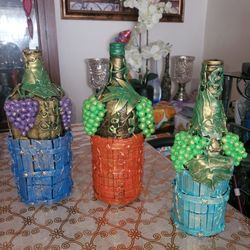 Decorated Bottle Hand Made