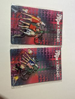 Dan Dan Dan keychain round 1