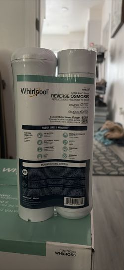Whirlpool UltraEase Reverse Osmosis Replacement Filters