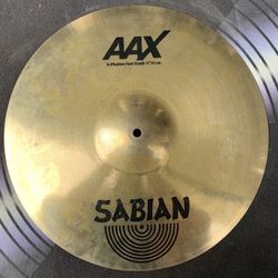 Sabian AAX Series 17” X-Plosion Crash Drum Cymbal Retails for $349