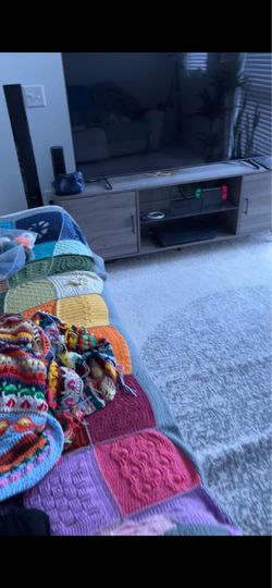 Tv stand grey