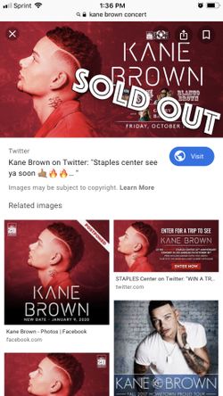 Kane brown concert