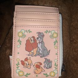 Disney Loungefly Lady and the Tramp Wallet Cardholder