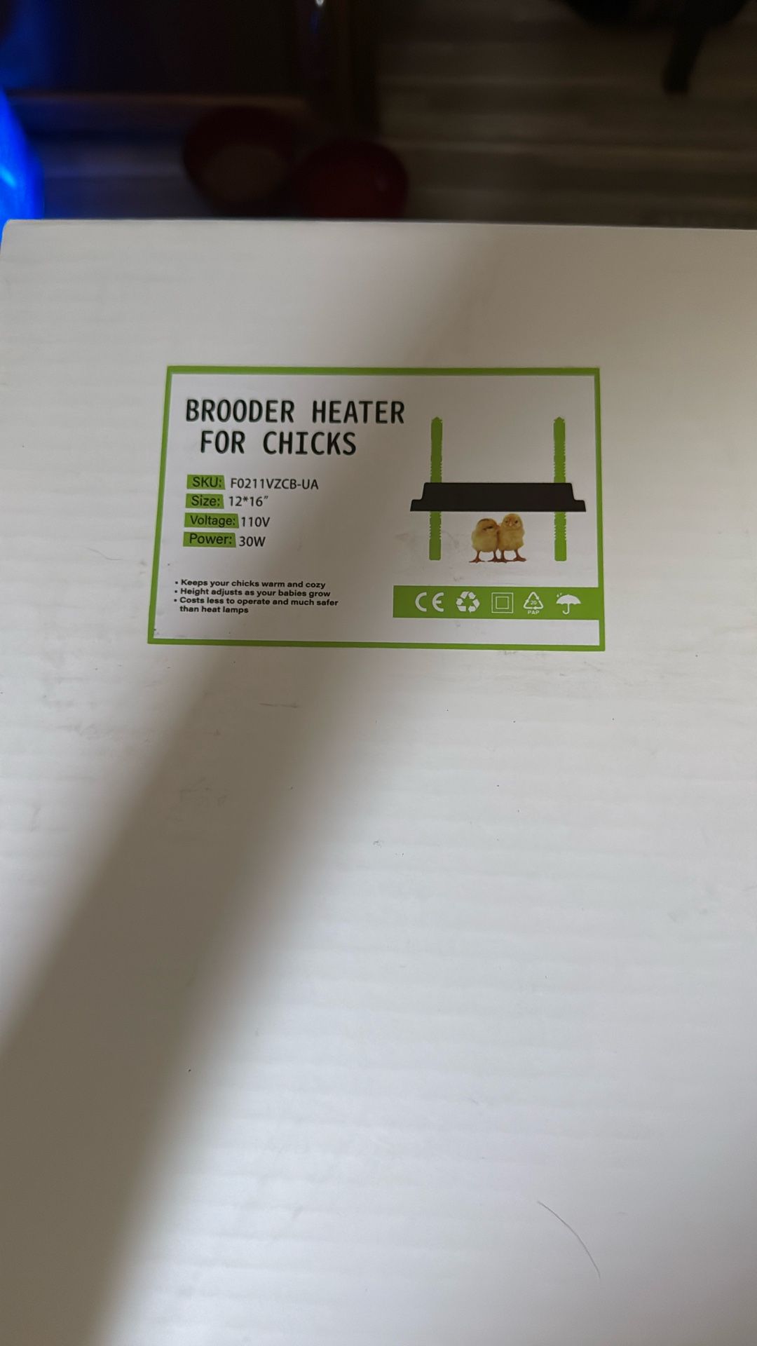 Heater For Chicks