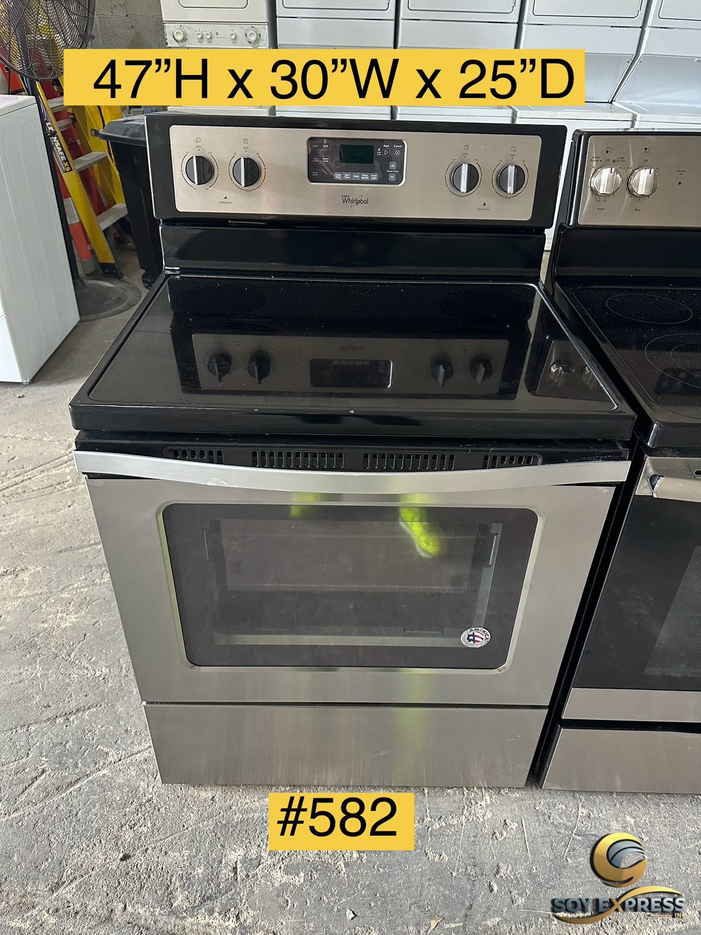 Whirlpool Stove Electric (#582)