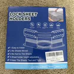 Brand New Lock Bedsheet Holder