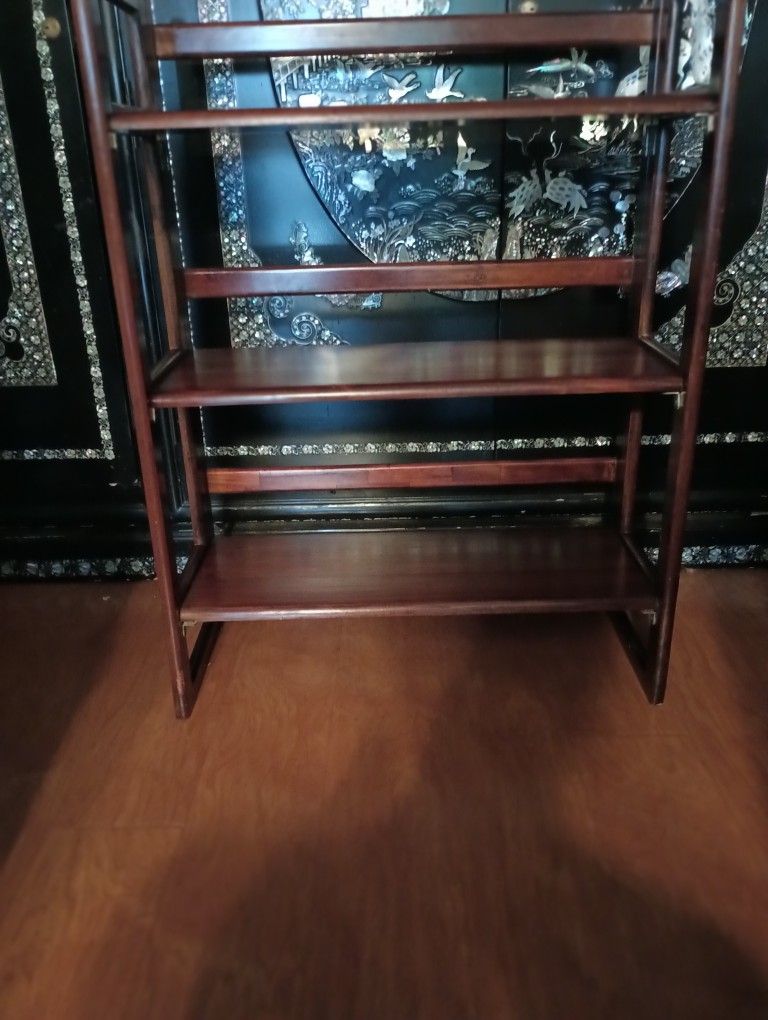 Folding Bookcase/ Shelving Unit