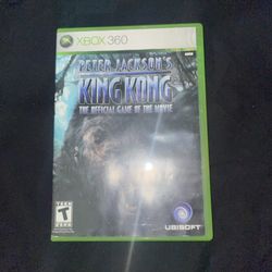 Microsoft Xbox 360 Peter Jackson’s King Kong No Manual