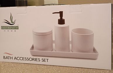 Serenity Home Bath Accessories Set