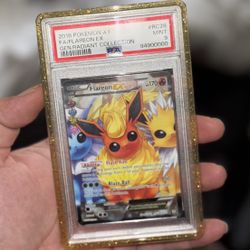 Flareon Ex Radiant Collection Pokemon Card Psa 9