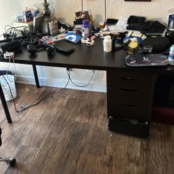 Black Office desk