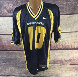 Nike West Virginia Mountaineers Jersey Men M Blue