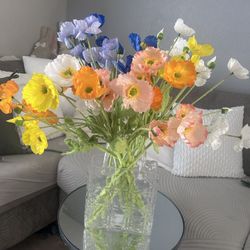 Fake Colorful Flowers 