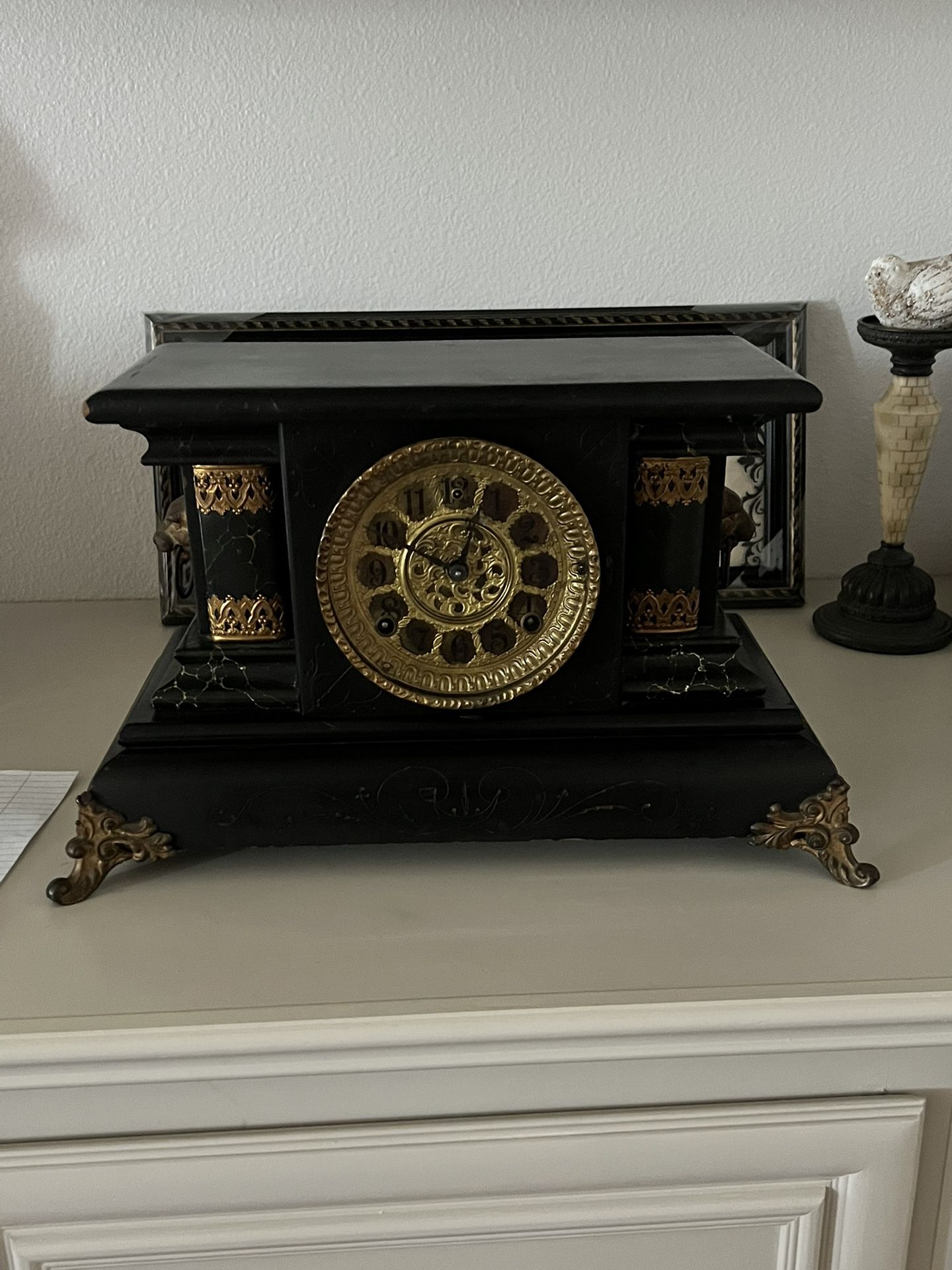 Antique Mantle Clock