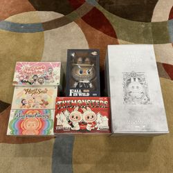 Labubu Angel in Clouds Fall in Wild Coca-Cola BIE HAS MAC Brand New