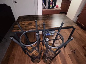 Table with chairs