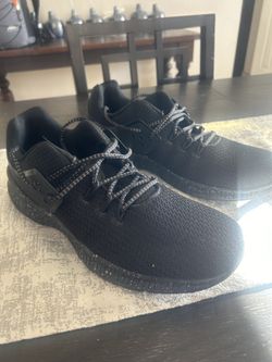 brand new black sneaker