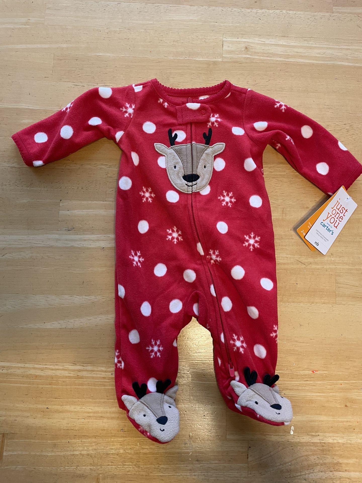 NWT Just One You Fleece Zipper