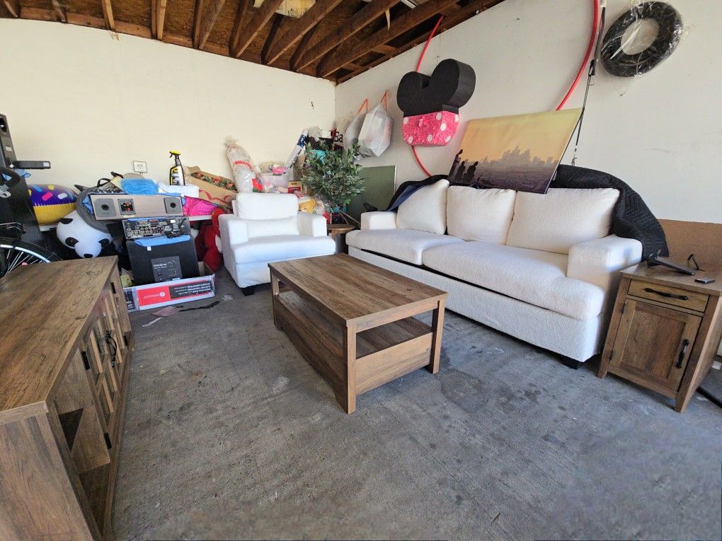 6 Piece Living Room Set