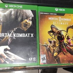 Mortal Kombat 11 Ultimate And MK X For Xbox One 
