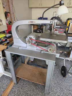 Vintage Delta-Milwaukee Heavy-Duty Scroll Saw – $375