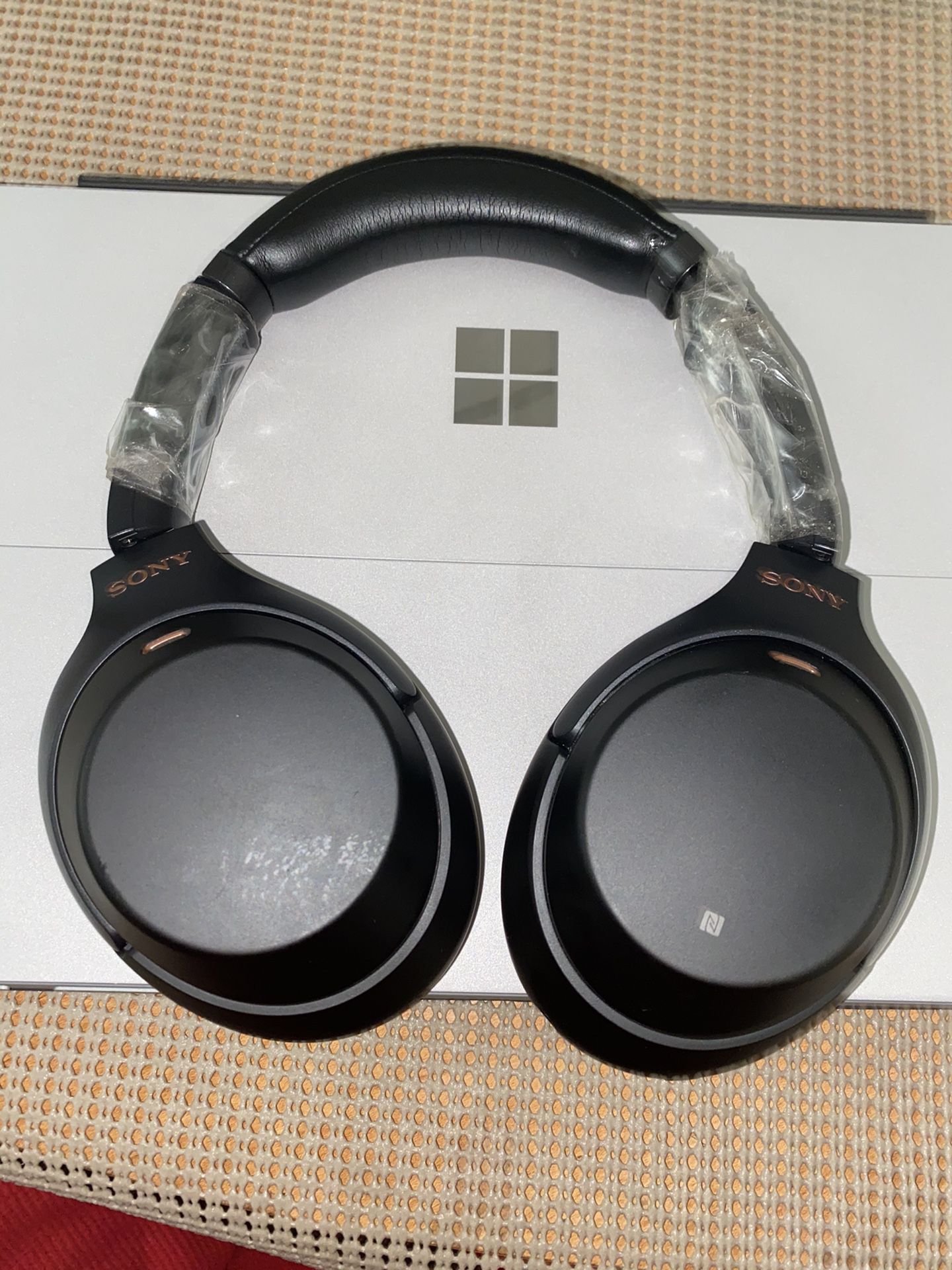 Used Sony Wireless Noise-Cancelling Over-the-Ear Headphones