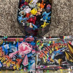Pokémon mini figures/cards/binder