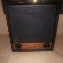 Guitar Speaker cab 12“. Jazz style with extended range