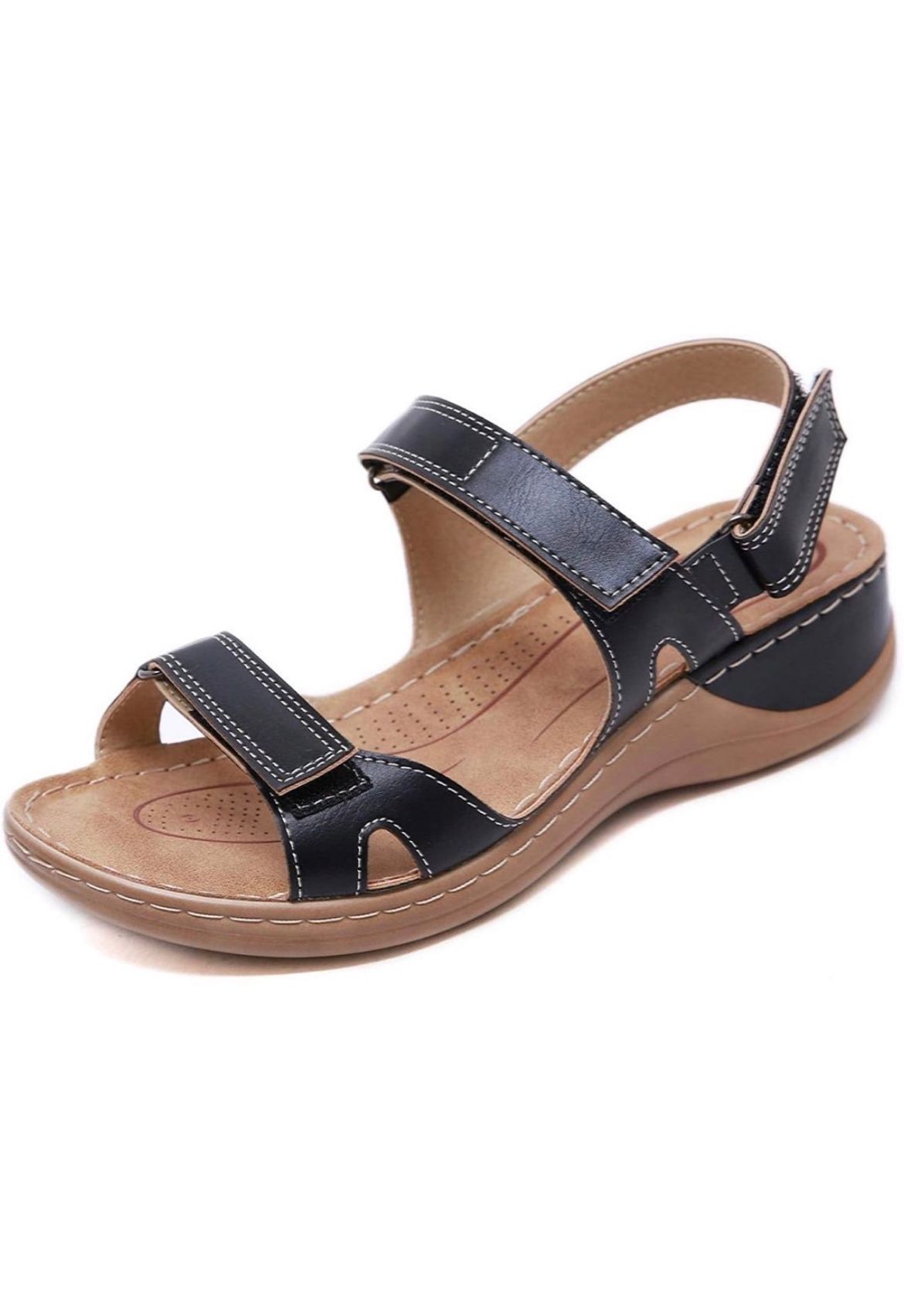 SHIBEVER Women Sandals Summer Wedge Platform Sandals