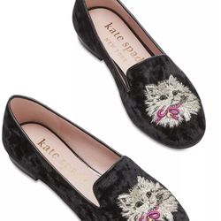Kate Spade, New York Lounge Loafer Whisker Size 9 Cat Shoes, New In Box