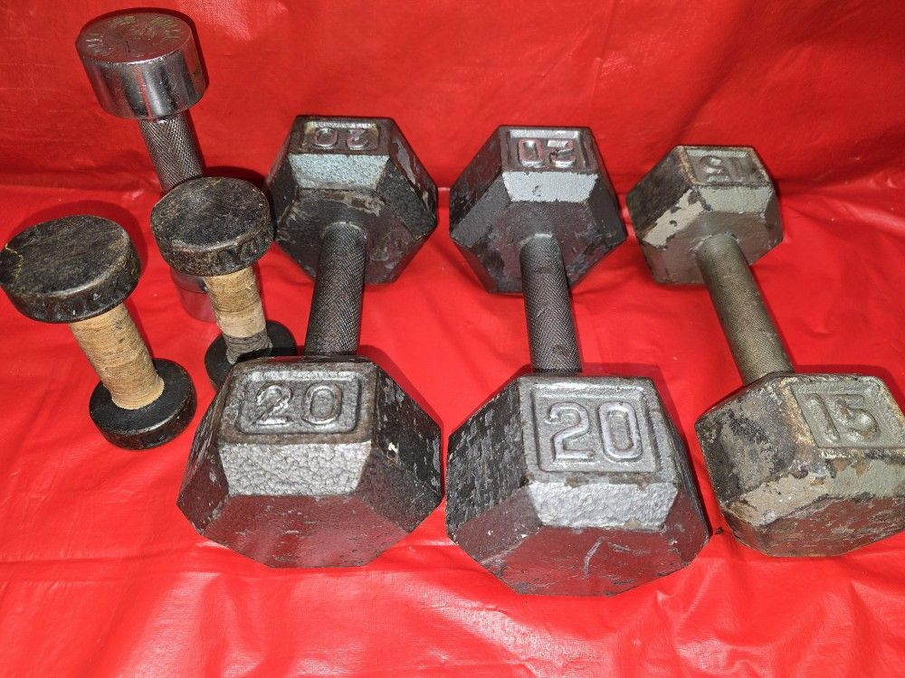DUMBBELL SET (6 PIECE)