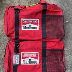 marlboro duffel bag backpack