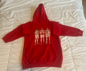 Gildan Chicago Bulls big 3 graphic hoodie size medium