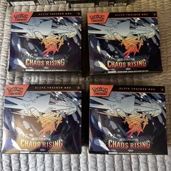 Pokemon Chaos Rising Elite Trainer Box Etb