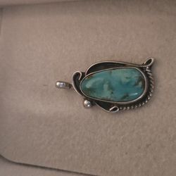 Lone Mountain 925 Sterling Silver Turquois