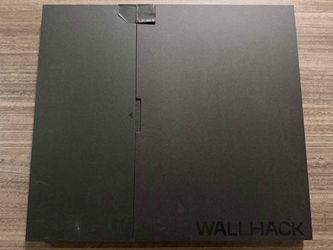 Wallhack SP-004 glass mousepad Black COMES WITH MOUSE SKATES AND ARM SLEEVE