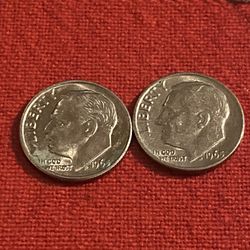 1965 Dimes No Mint Mark, ERROR COIN - Collectors Coin