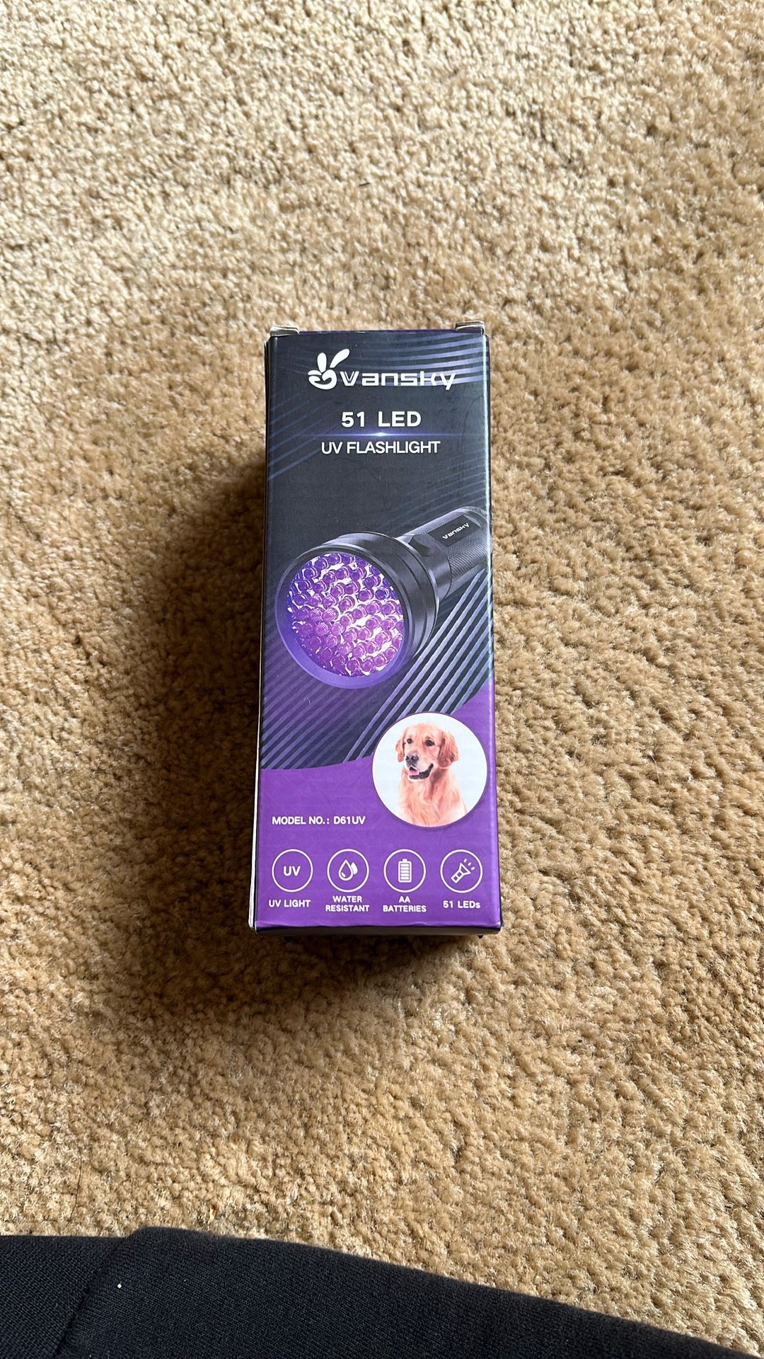 LED UV Flashlight
